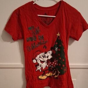 Mickey Minnie and Christmas Tree